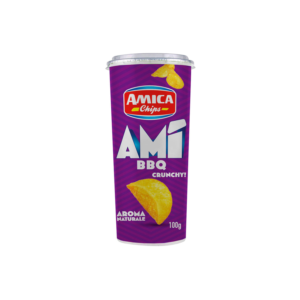 AMICA CHIPS AMI' BBQ GR.100