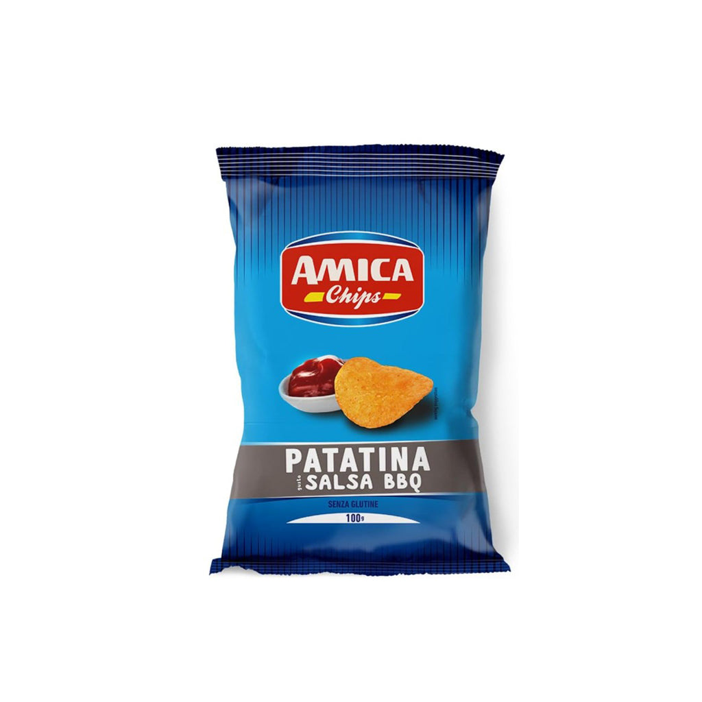 AMICA CHIPS PATATINA SALSA BBQ senza GLUTINE 100g