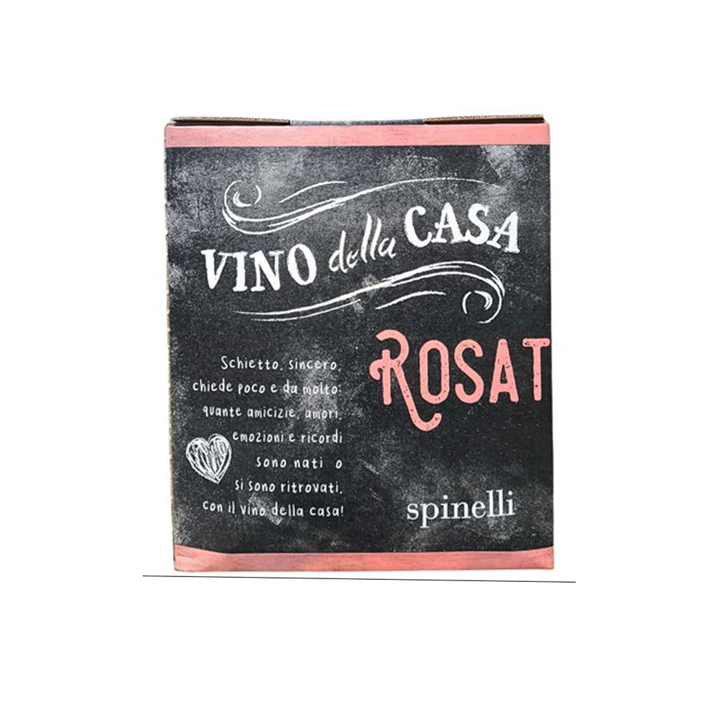 BAG IN BOX - VINO DELLA CASA SPINELLI ROSATO 5lt