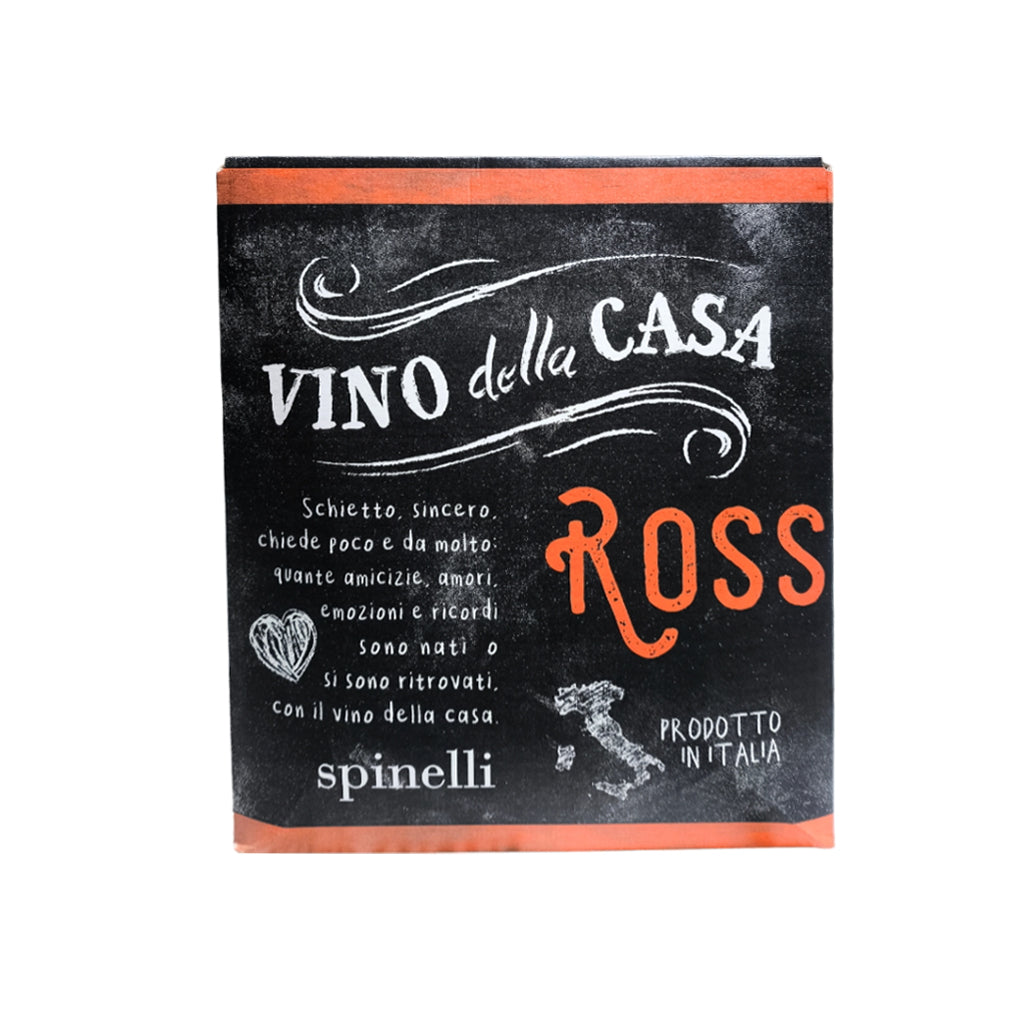 BAG IN BOX - VINO DELLA CASA SPINELLI ROSSO 5lt