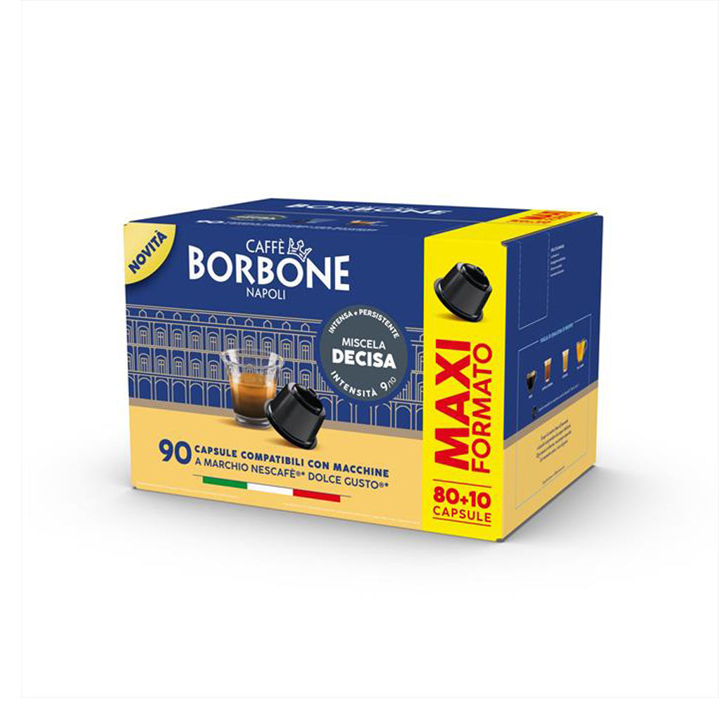 BORBONE CAPS 80+10 DECISA COMPATIBILI DOLCE GUSTO
