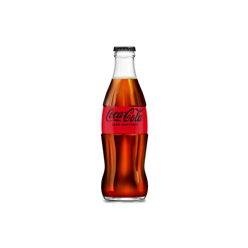 COCA COLA ZERO IN VETRO CL.33
