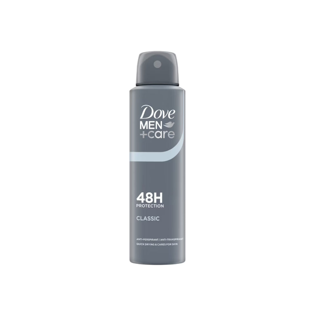 DOVE MEN CARE DEODORANTE SPRAY 48H ML.150 CLASSICO