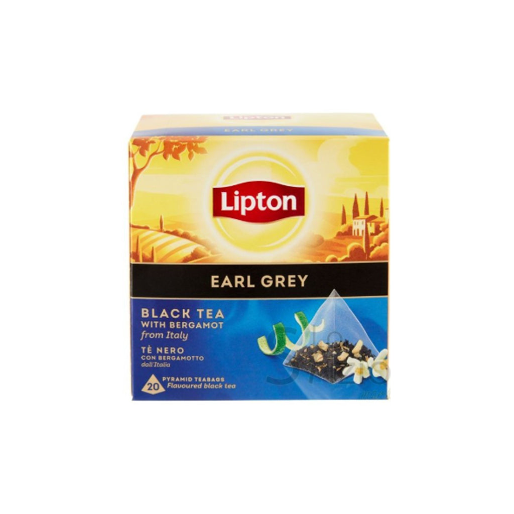 LIPTON BLACK TEA X20 BERGAMOTTO