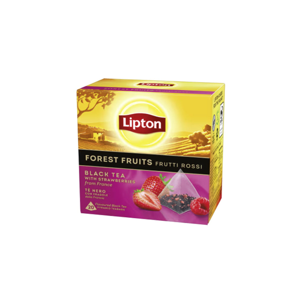 LIPTON BLACK TEA X20 FRUTTI ROSSI