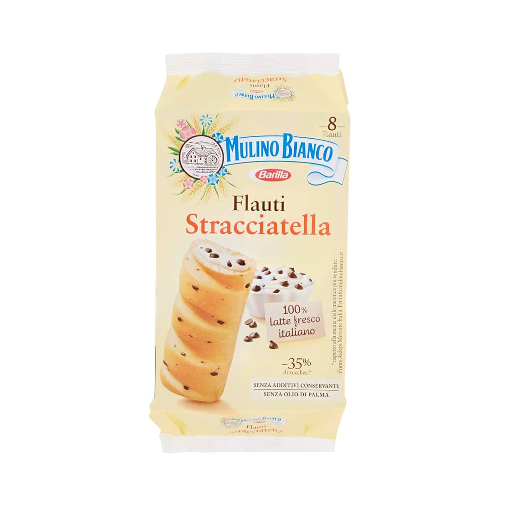 MULINO BIANCO FLAUTI STRACCIATELLA