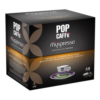 POP CAFFE' CAPS X48 COMPATIBILI DOLCE GUSTO