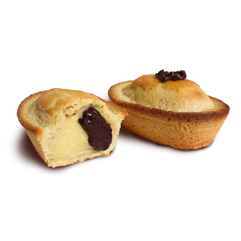 PASTICCIOTTO LECCESE CREMA E CIOCCOLATO