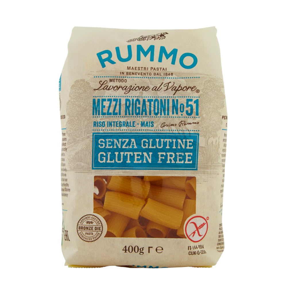 RUMMO MEZZI RIGATONI GLUTEN FREE N51 - 400g