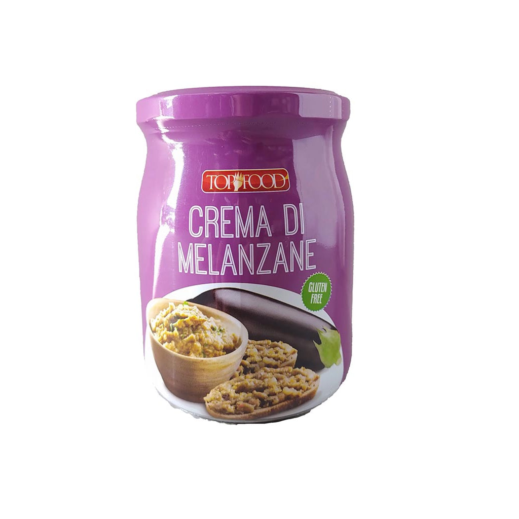 TOP FOOD - CREMA DI MELANZANE 520g