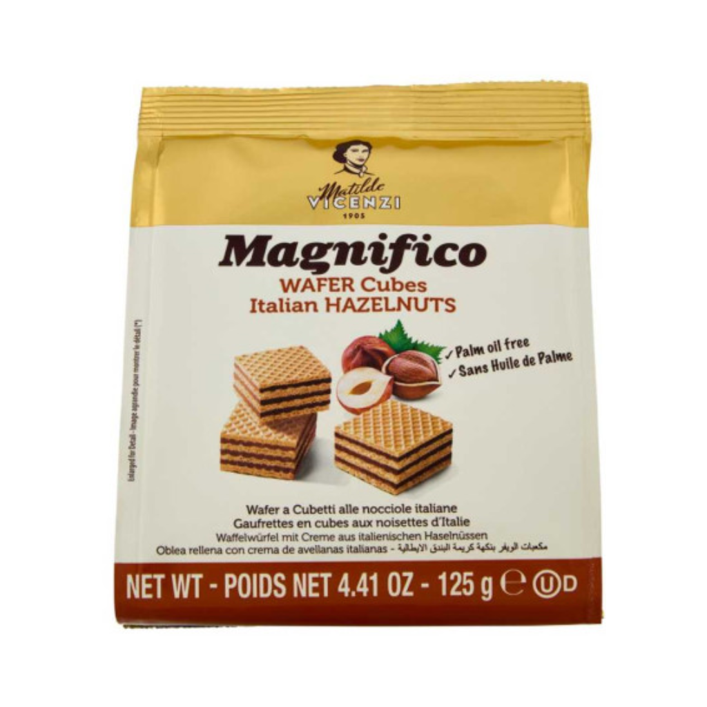 MATILDE VICENZI WAFER A CUBETTI ALLA NOCCIOLA 125g
