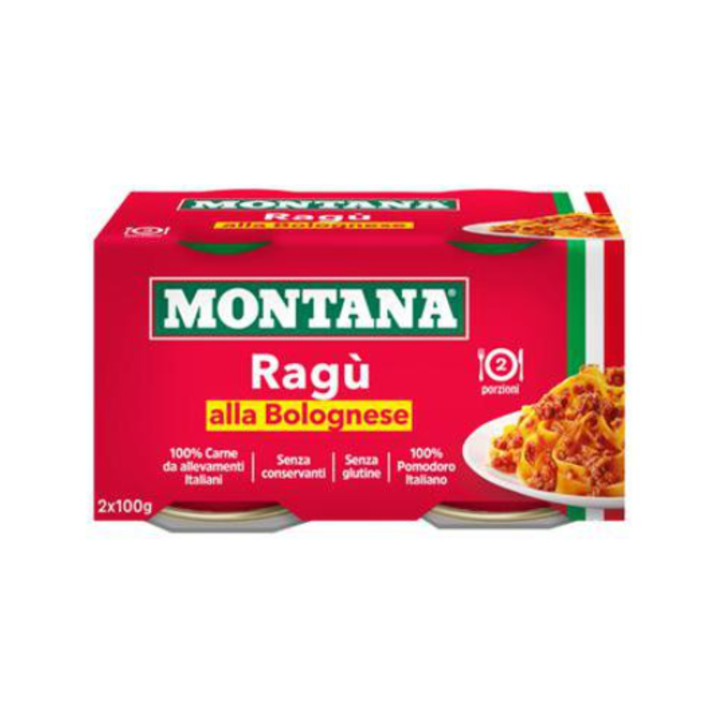 MONTANA ORO RAGU BOLOGNESE 2x100g