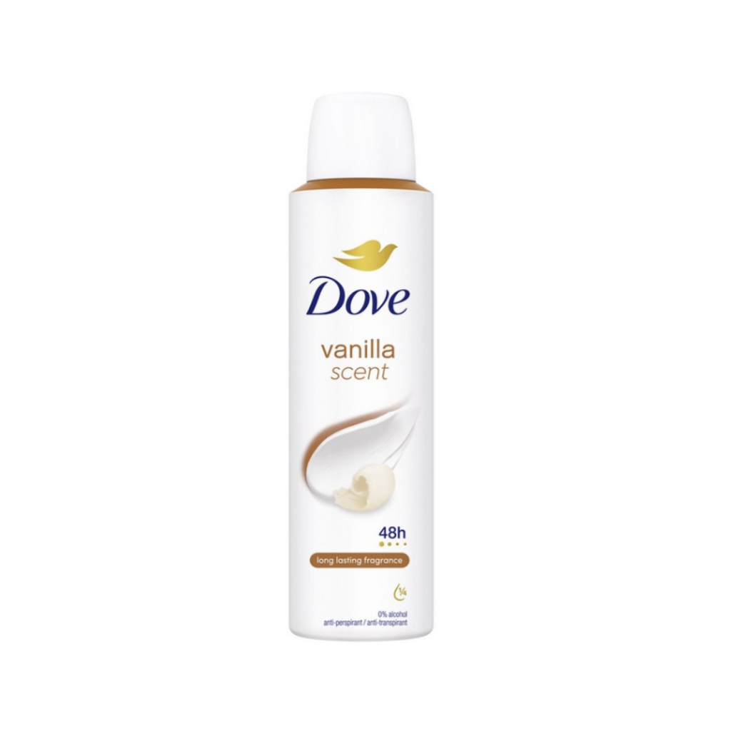 DOVE DEODORANTE SPRAY VANILLA SCENT 150ml