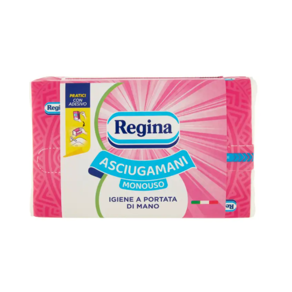 REGINA ASCIUGAMANI MONOUSO 2 veli