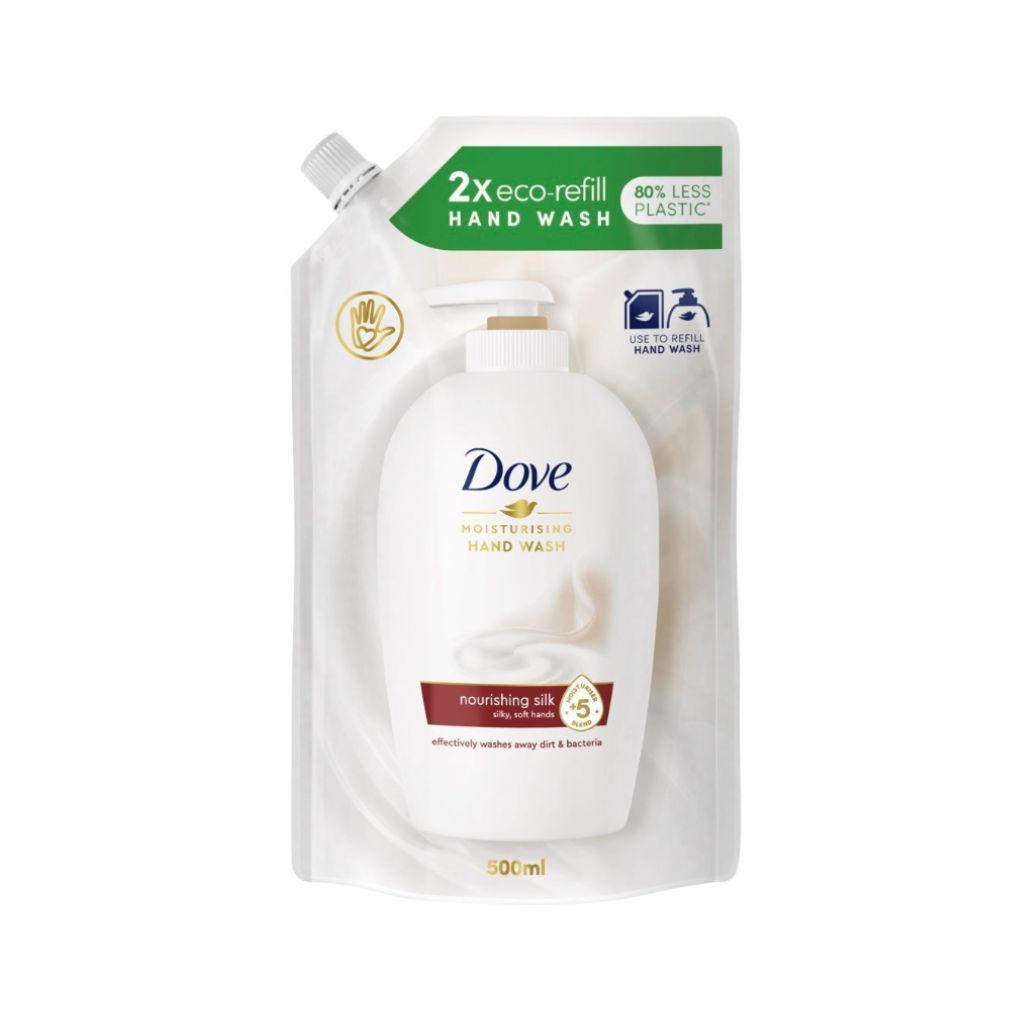 DOVE SAPONE LIQUIDO RICARICA SILK/SETA 500ml