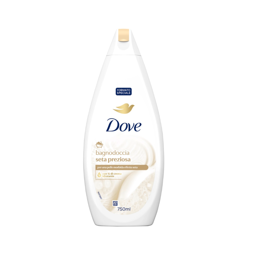 DOVE BAGNODOCCIA SILK GLOW/SETA PREZIOSA 750ml