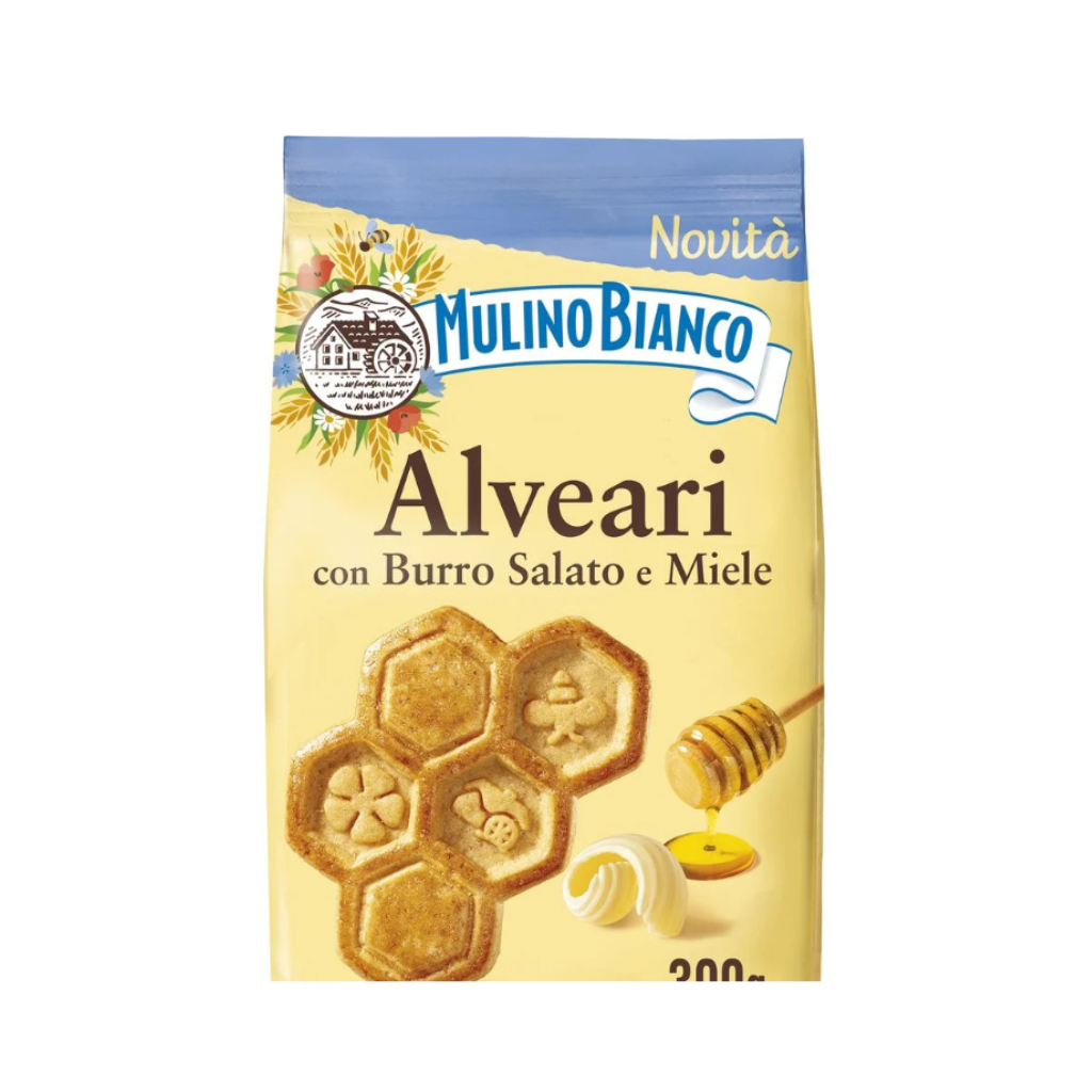 MULINO BIANCO ALVEARI CON BURRO SALATO E MIELE 300g