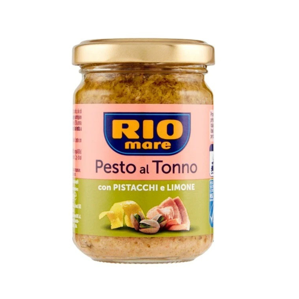 RIO MARE PESTO AL TONNO CON PISTACCHI E LIMONE 130g