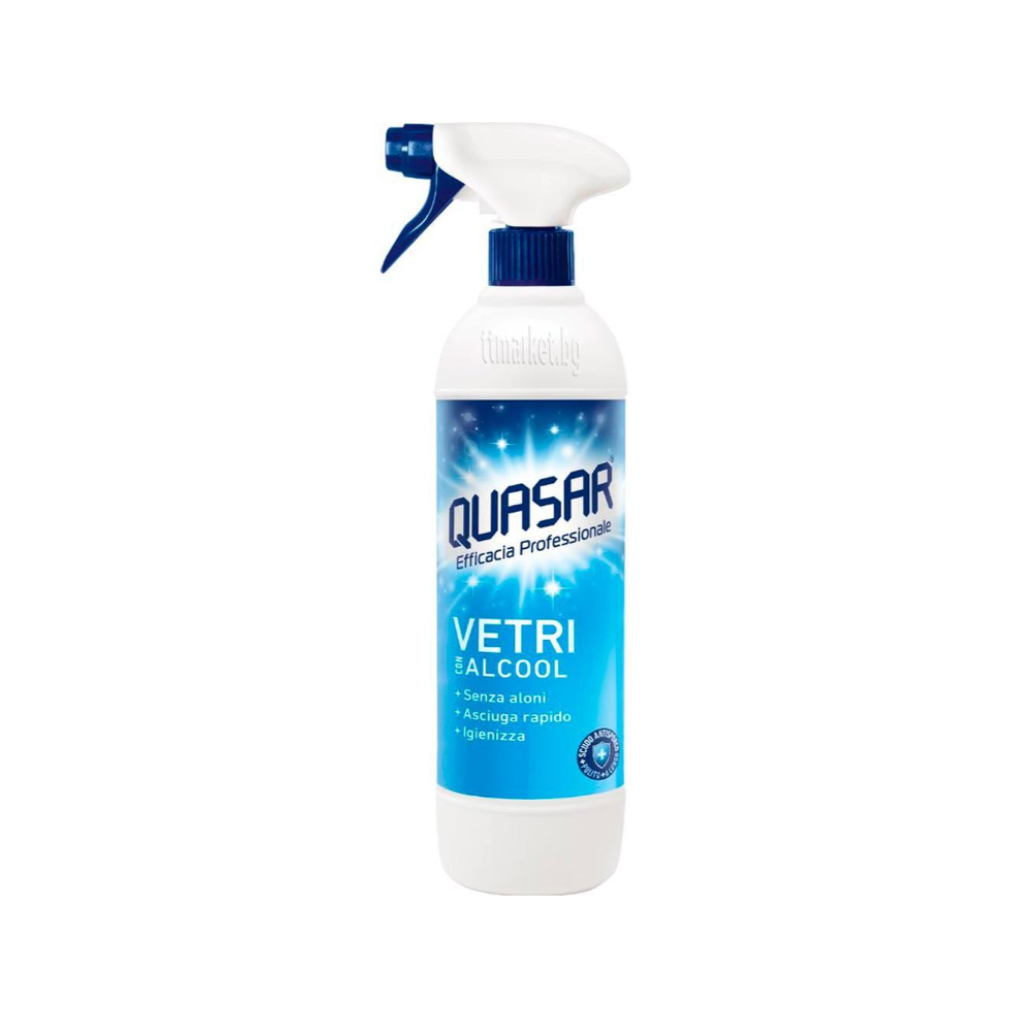 QUASAR SPRAY VETRI CON ALCOOL 580ml